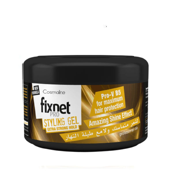 Cosmaline  Fixnet Pro Styling Gel Extra Strong Hold Yellow