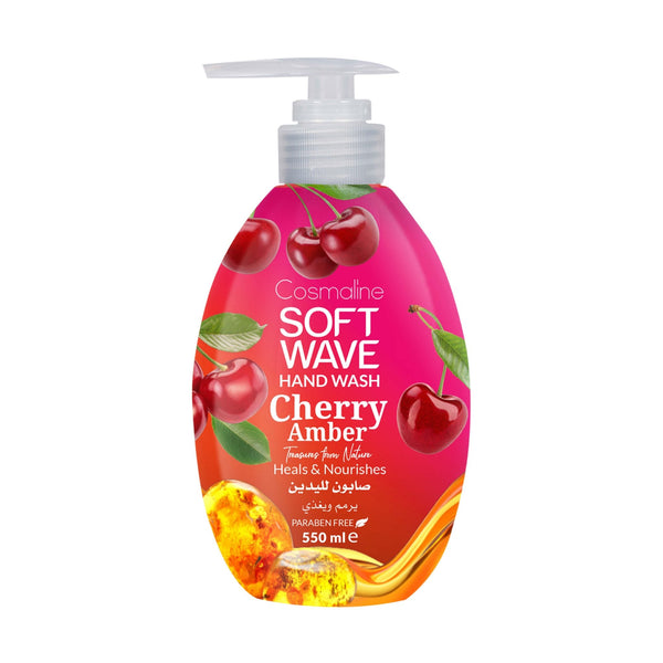 Cosmaline Softwave Hand Wash Cherry Amber 550ml