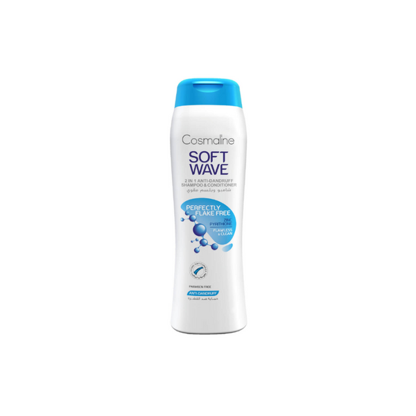 Cosmaline Soft Wave Shampoo 2In1 Anti-Dandruff 400ml