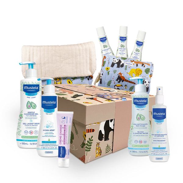 Mustela My Baby Box Gift Set : Schoolbag +  Pouch