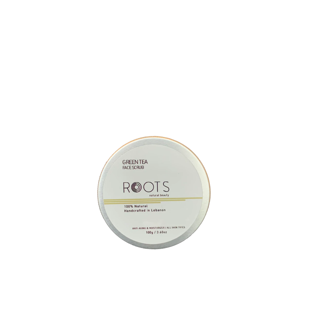Roots Natural Beauty Green Tea Face Scrub 100ml – int.feel22.com