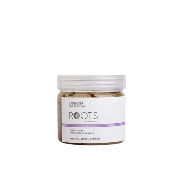 Roots Natural Beauty Lavender Foot Salt Scrub 145g