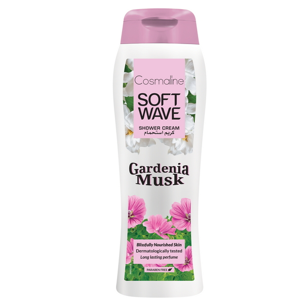 Cosmaline Soft Wave Gardenia Musk Shower Cream 400 ml