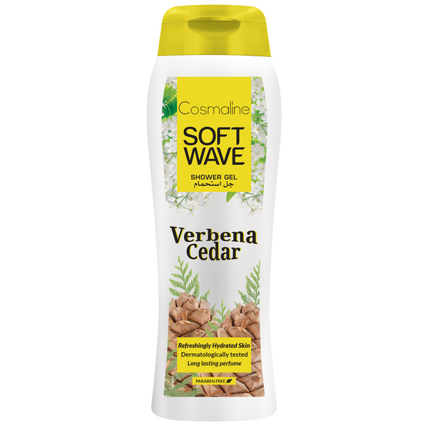 Cosmaline Soft Wave Verbena Cedar Shower Gel 400 ml