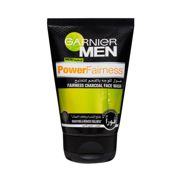 Garnier Men Power Fairness Charcoal Face Wash